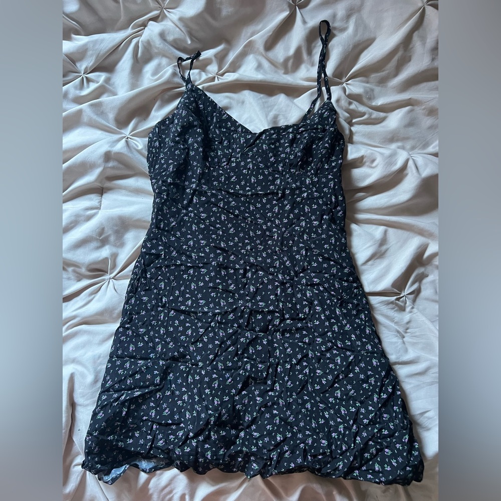 Jaye Mini Dress Black/Pink size 8